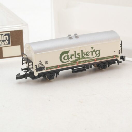 Märklin mini-club Z 8608 Kühlwagen Carlsberg der DSB in OVP RG6949 – Bild 3