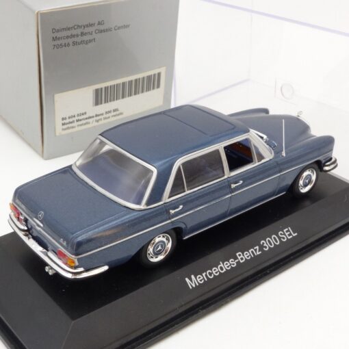 Minichamps 1:43 Werbemodell Mercedes Benz 300 SEL metallic in OVP EX4526 – Bild 3