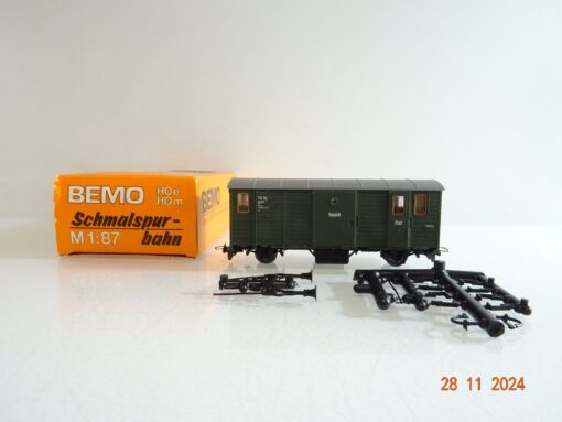 Bemo H0e 3001 814 Post/Gepäckwagen der DRG in OVP PR4317