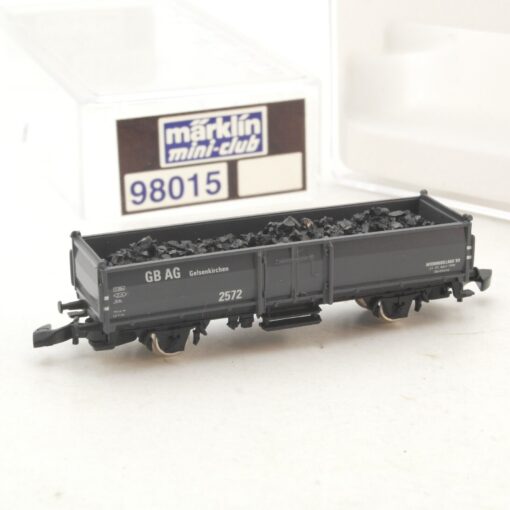 Märklin mini-club Z 98015 offener Wagen mit Ladung der DB AG in OVP RG6948